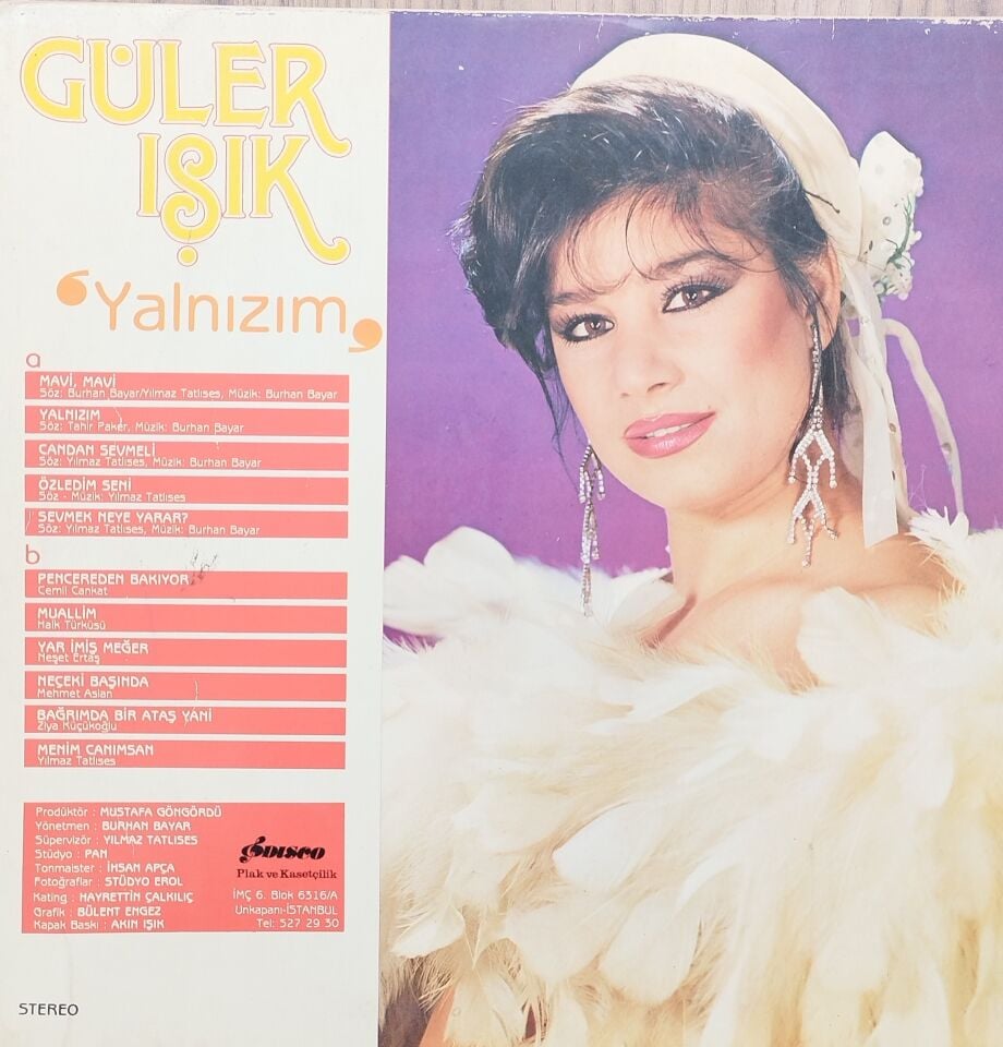 GÜLER IŞIK /YANLIZIM Plak