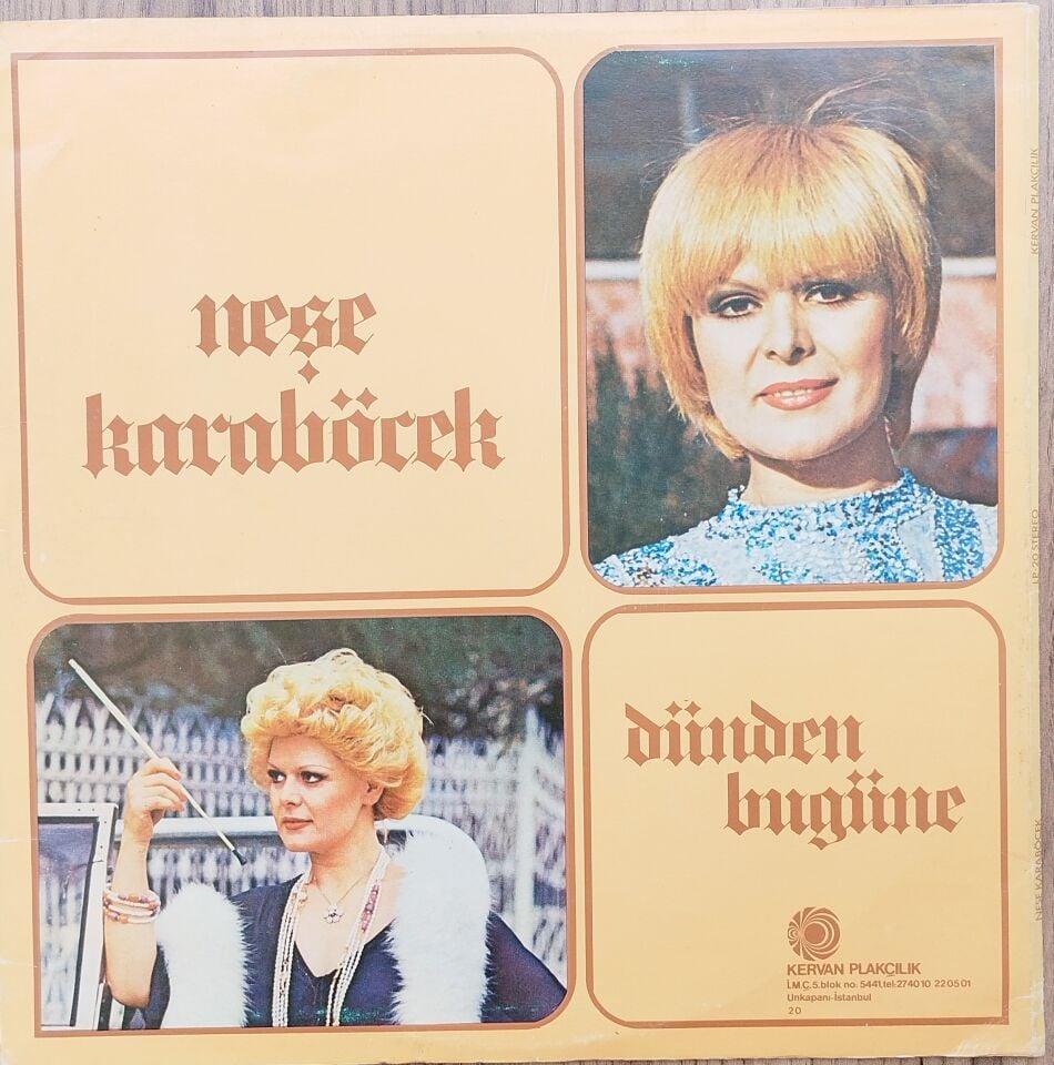 NEŞE KARABÖCEK/DÜNDEN BUGÜNE Plak