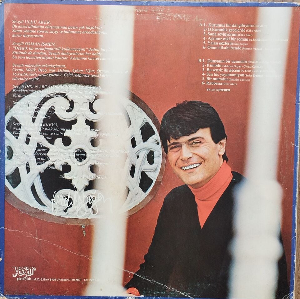 FERDİ ÖZBEĞEN/YAŞADIKÇA Plak