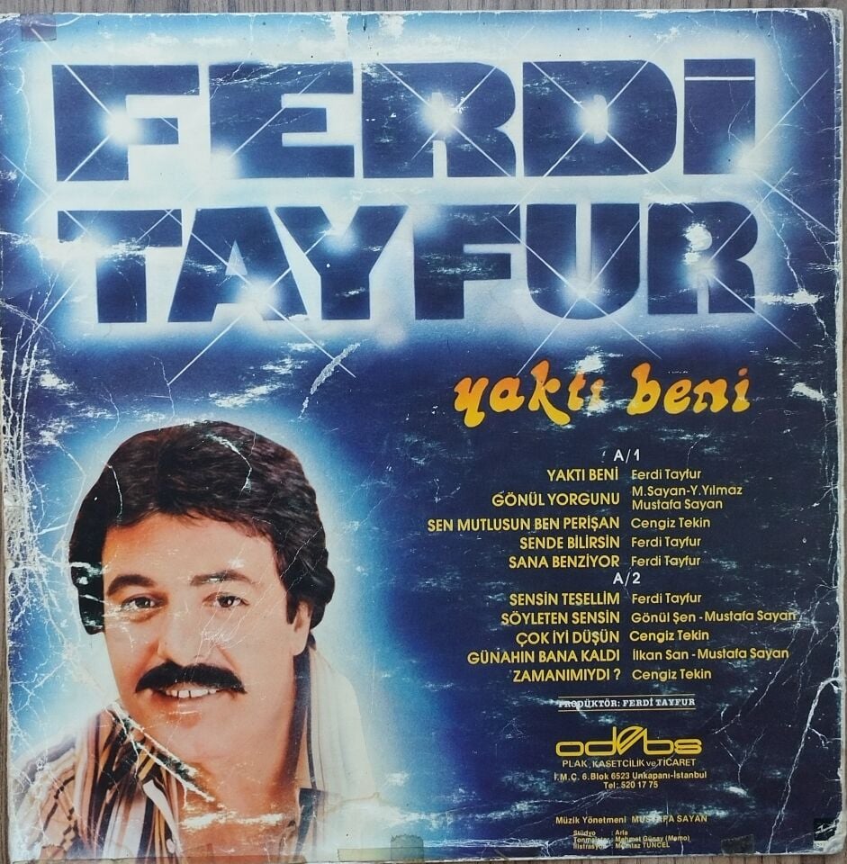 FERDİ TAYFUR/YAKTI BENİ LP Plak