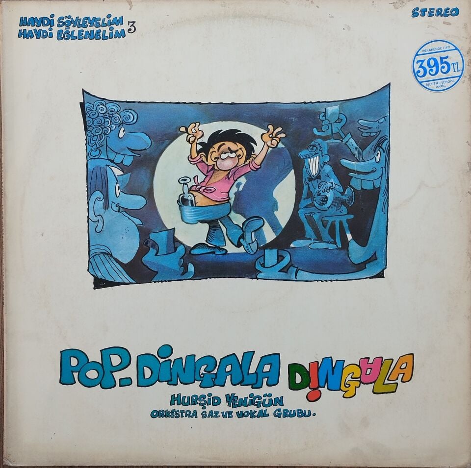 HAYDİ EĞLENELİM HAYDİ OYNAYALIM 3 LP Plak
