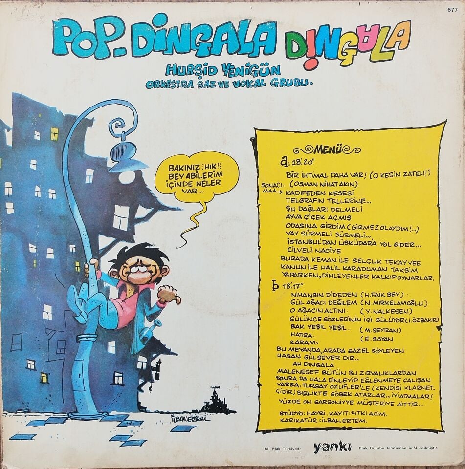 HAYDİ EĞLENELİM HAYDİ OYNAYALIM 3 LP Plak