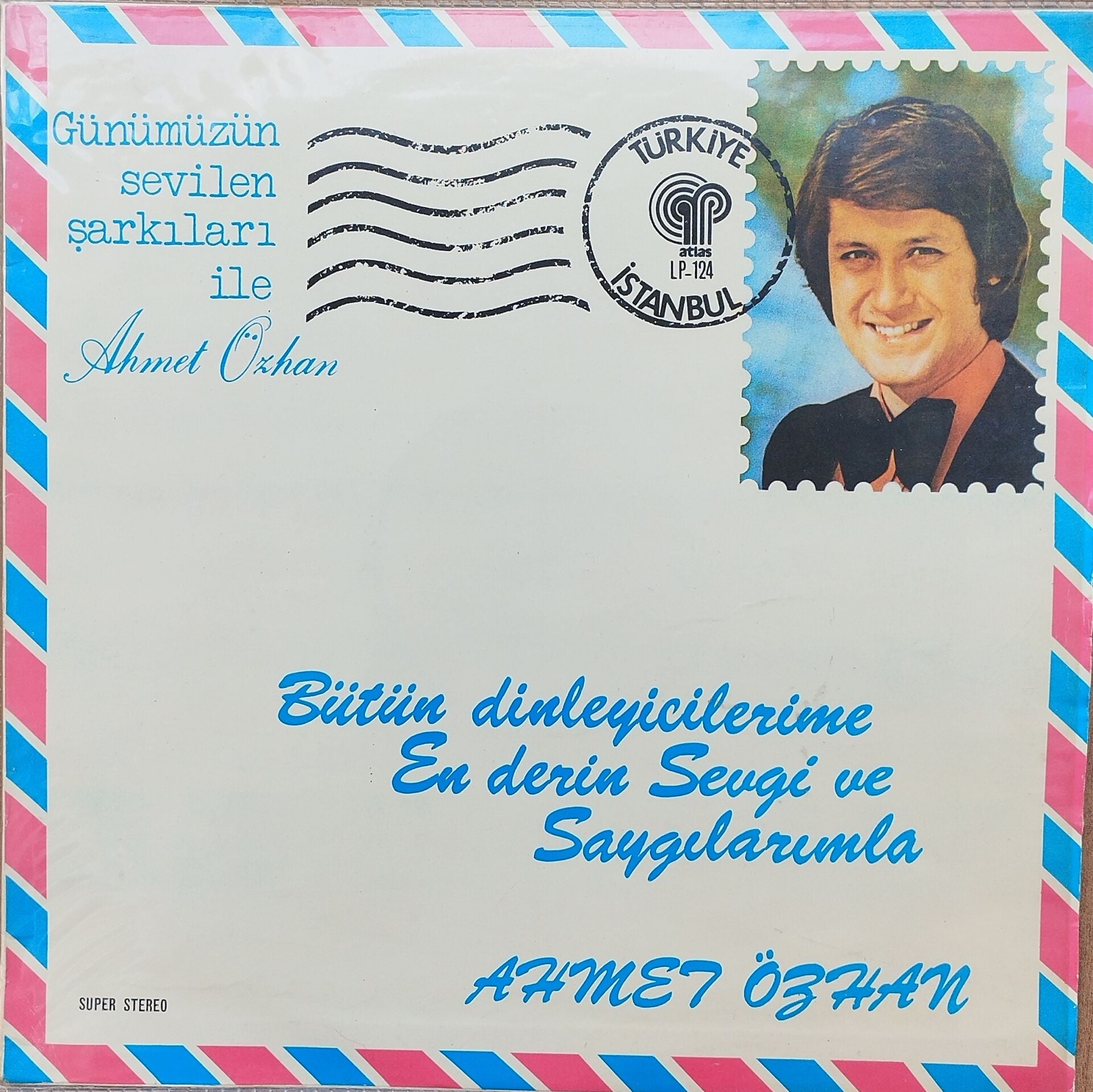 AHMET ÖZHAN-GÜNÜMÜZÜN SEVİLEN ŞARKILARIYLA LP Plak