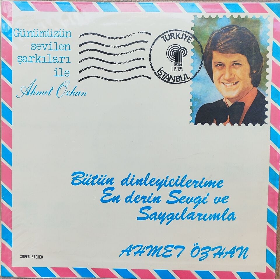 AHMET ÖZHAN-GÜNÜMÜZÜN SEVİLEN ŞARKILARIYLA LP Plak