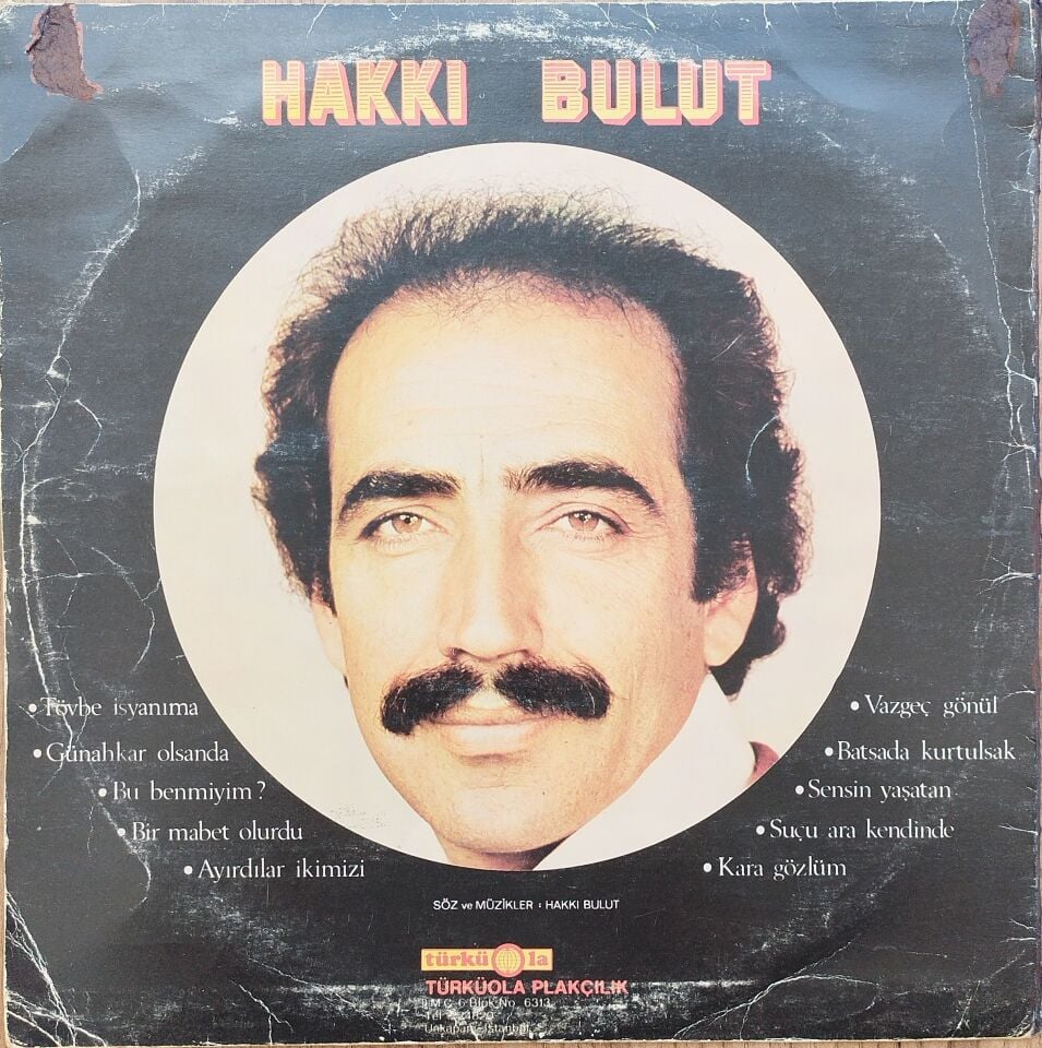 HAKKI BULUT-SENSİN YAŞATAN LP Plak