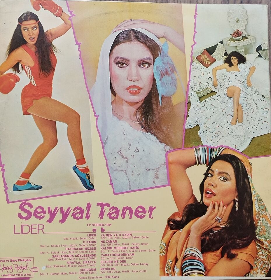 SEYYAL TANER-LİDER LP Plak