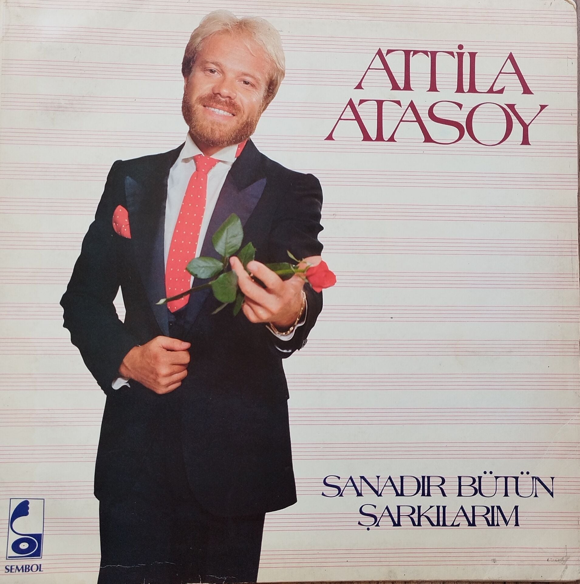 ATİLLA ATASOY-SANADIR BÜTÜN ŞARKILARIM Plak