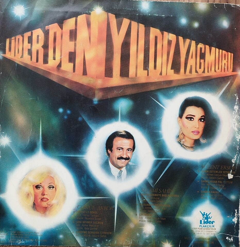 LİDERLERDEN YILDIZ YAĞMURU LP Plak