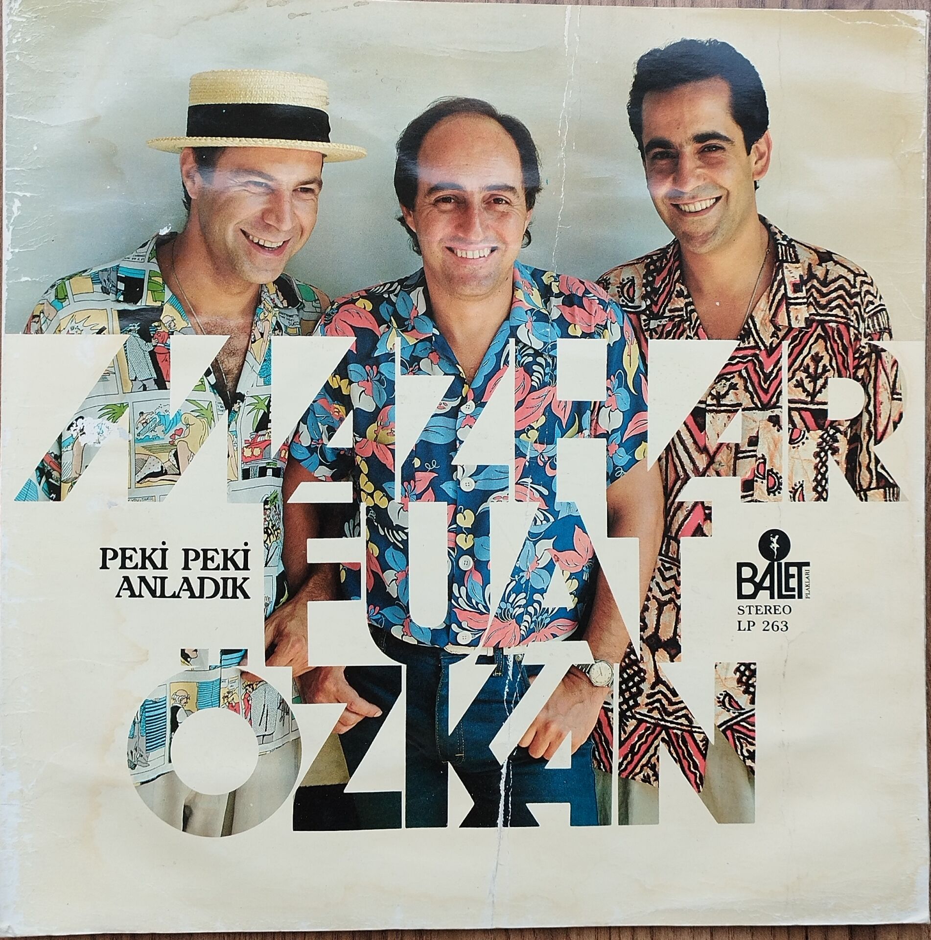 MAHZAR FUAT ÖZKAN-PEKİ PEKİ ANLADIK LP Plak
