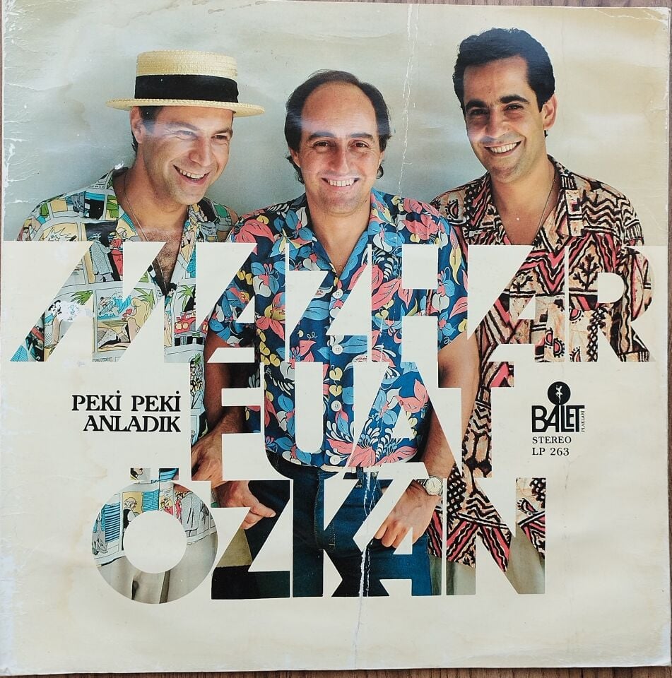 MAHZAR FUAT ÖZKAN-PEKİ PEKİ ANLADIK LP Plak