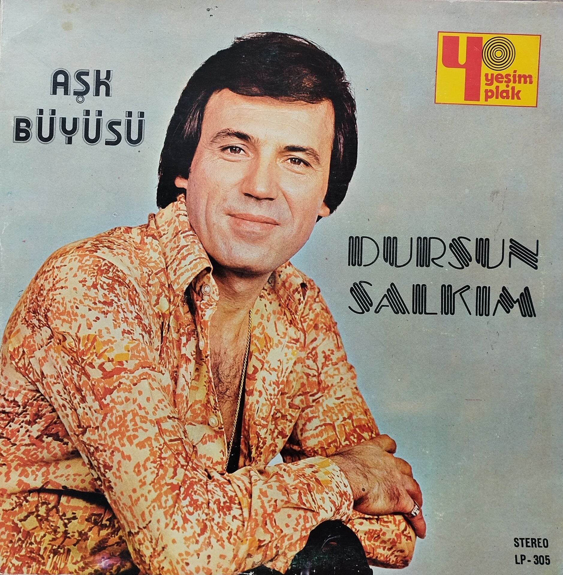 DURSUN SALKIM-AŞK BÜYÜSÜ LP Plak