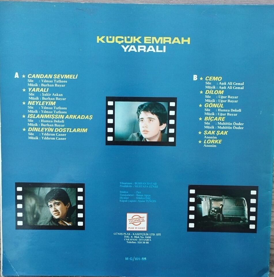 EMRAH-AYRILAMAM LP Plak