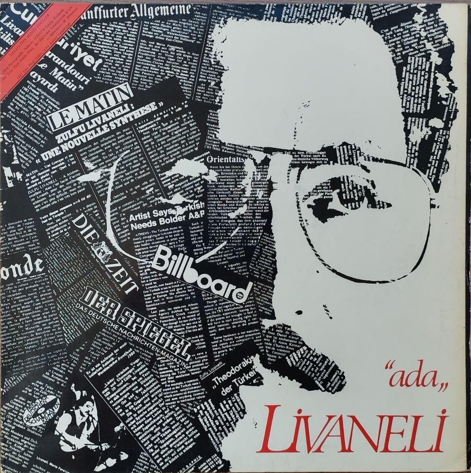 Zülfü Livaneli Ada LP Plak