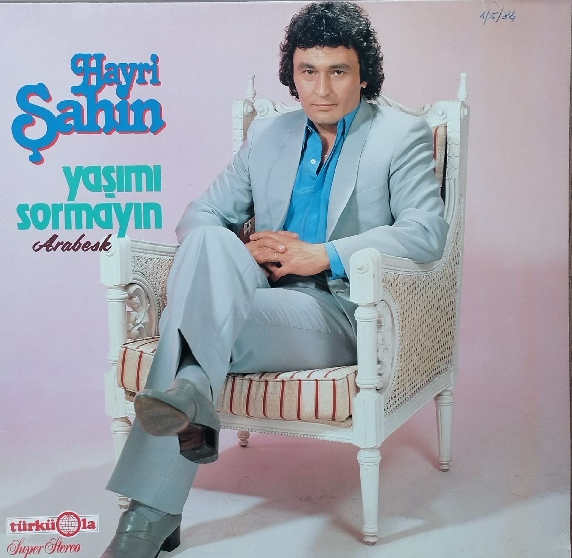 Hayri Şahin – Yaşımı Sormayın - Arabesk LP PLAK