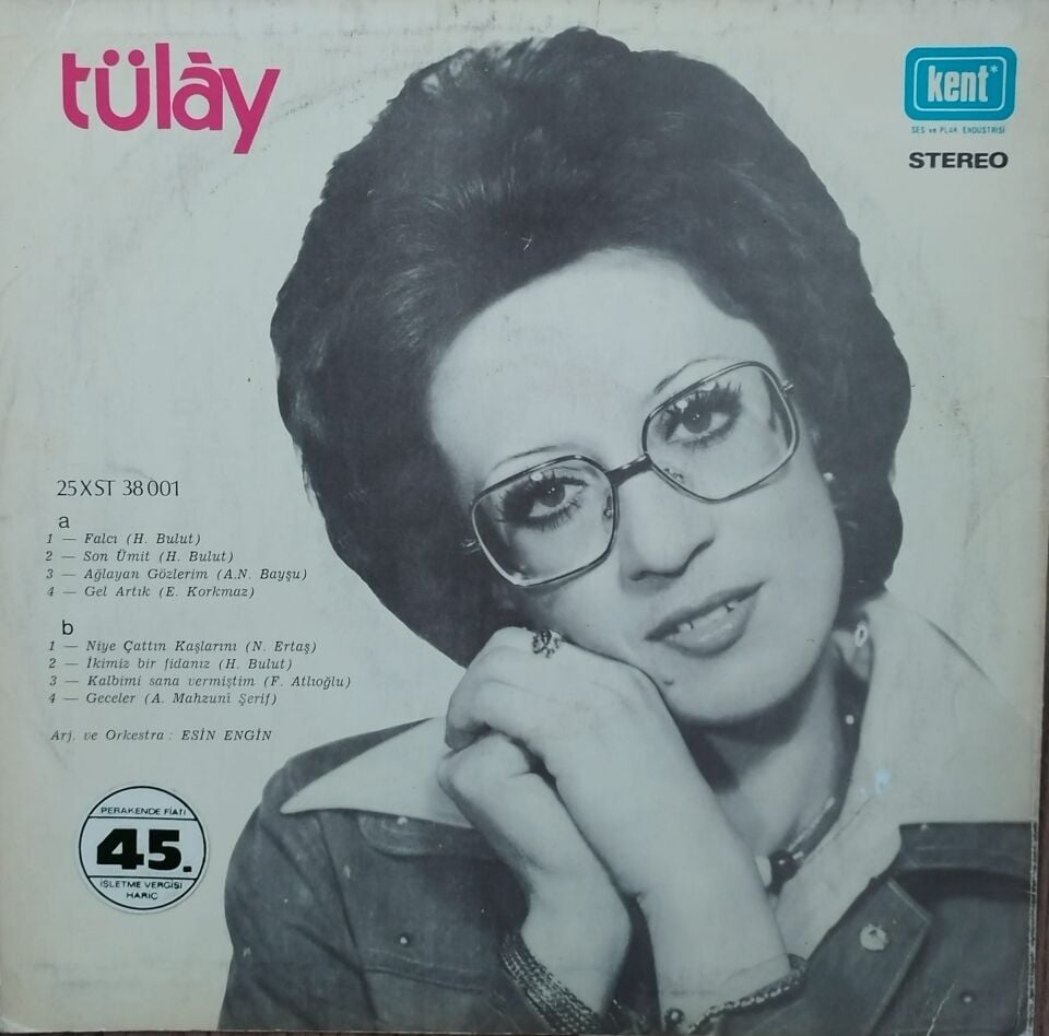 Tülay Özer - Tülay (10'', EP) PLAK