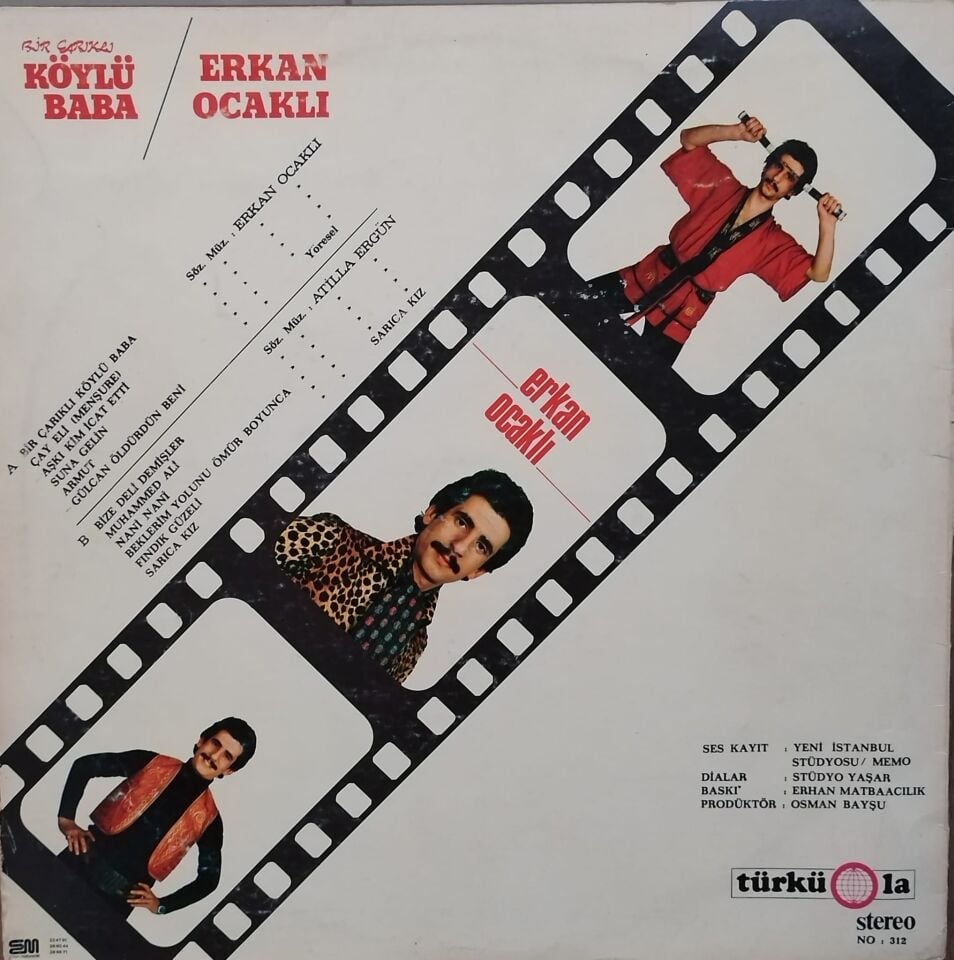 Erkan Ocaklı – Bir Çarıklı Köylü Baba LP PLAK
